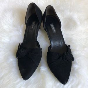 Paul Green size 8 UK 5.5 Black Suede heels